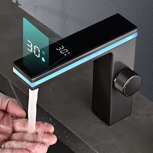 IntelliTemp LED Digital Bathroom Faucet